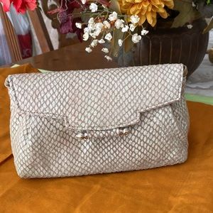 Genuine leather small shoulder strap bag